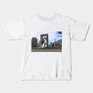 Puerta del Atlantico (Vigo, Spain) Kids T-Shirt